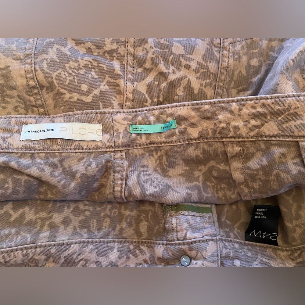 NWOT Anthropologie Pilcro plus pants